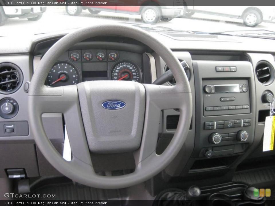 Medium Stone Interior Controls for the 2010 Ford F150 XL Regular Cab 4x4 #39935777