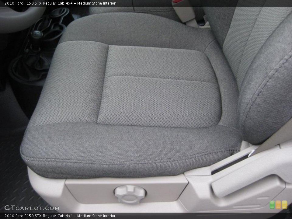 Medium Stone Interior Photo for the 2010 Ford F150 STX Regular Cab 4x4 #39936076