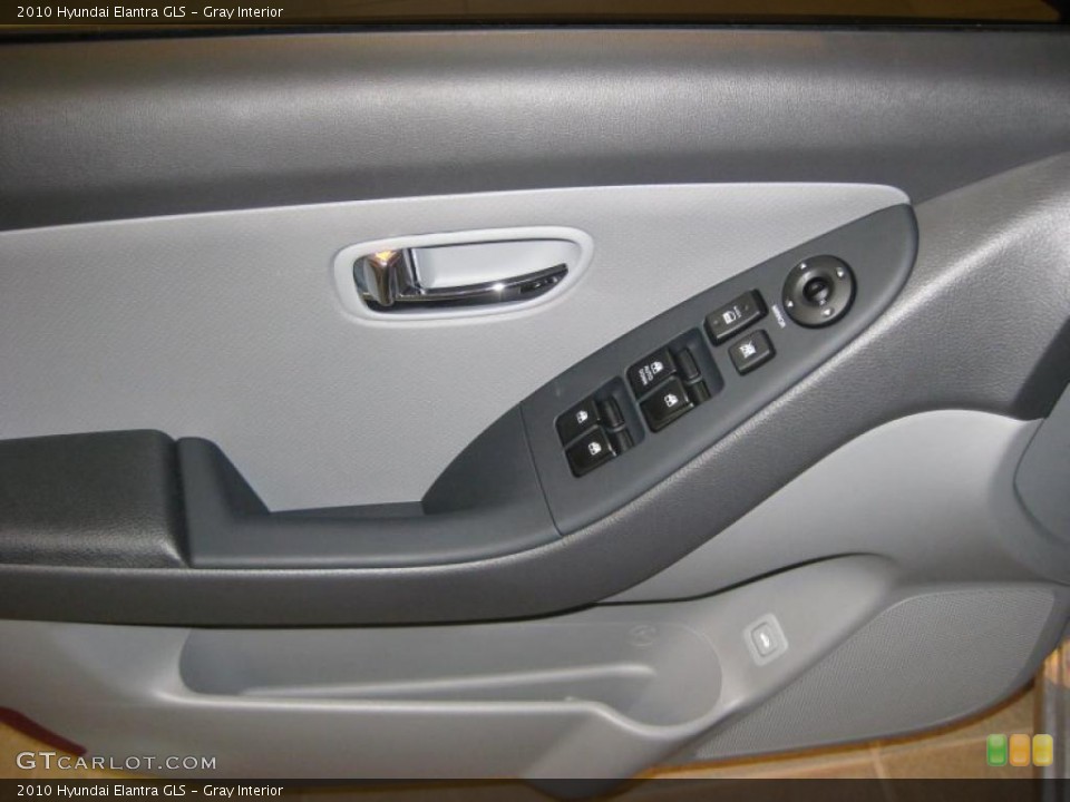 Gray Interior Door Panel for the 2010 Hyundai Elantra GLS #39936456