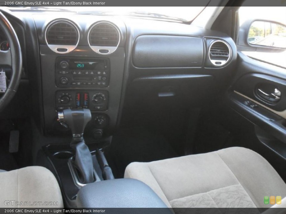 Light Tan/Ebony Black Interior Dashboard for the 2006 GMC Envoy SLE 4x4 #39936540