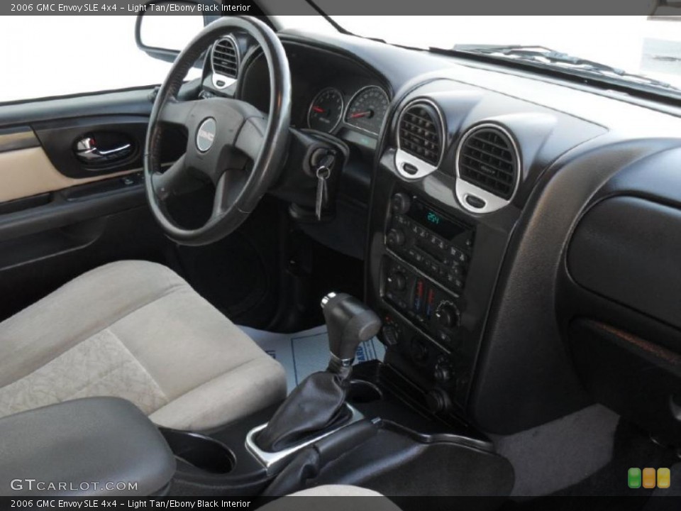 Light Tan/Ebony Black Interior Dashboard for the 2006 GMC Envoy SLE 4x4 #39936596