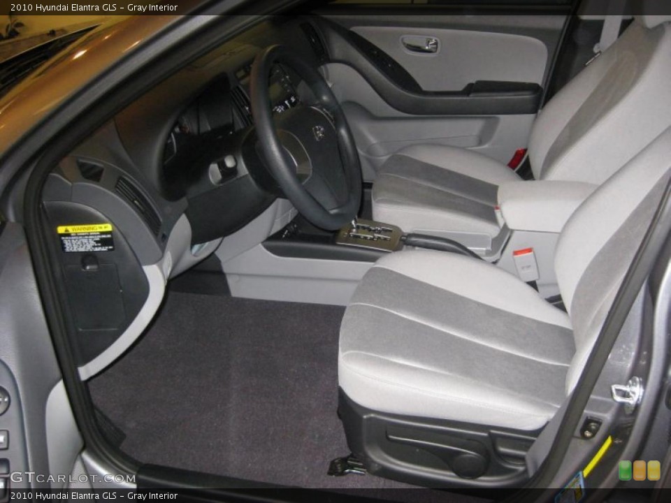 Gray Interior Photo for the 2010 Hyundai Elantra GLS #39936868