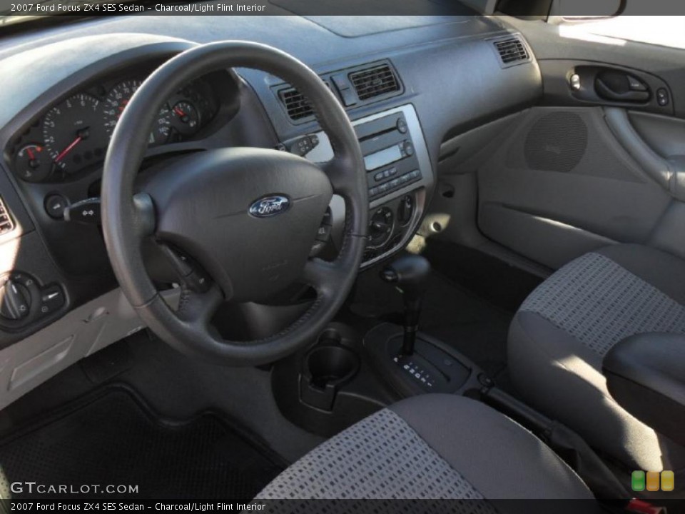 Charcoal/Light Flint Interior Prime Interior for the 2007 Ford Focus ZX4 SES Sedan #39937052