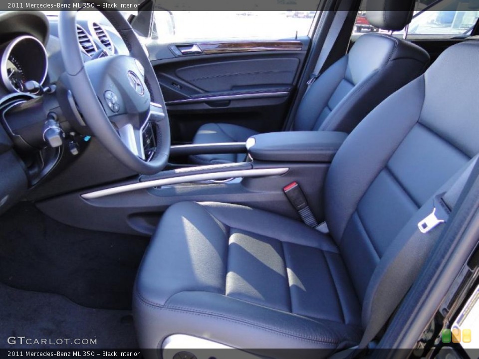 Black Interior Photo for the 2011 Mercedes-Benz ML 350 #39937472