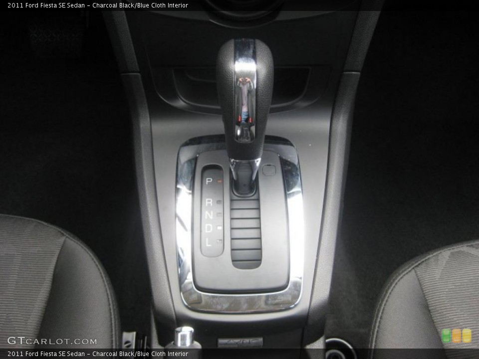 Charcoal Black/Blue Cloth Interior Transmission for the 2011 Ford Fiesta SE Sedan #39937956