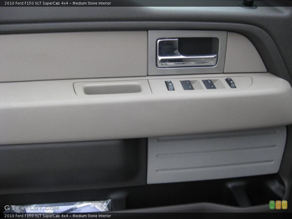Medium Stone Interior Controls for the 2010 Ford F150 XLT SuperCab 4x4 #39940722
