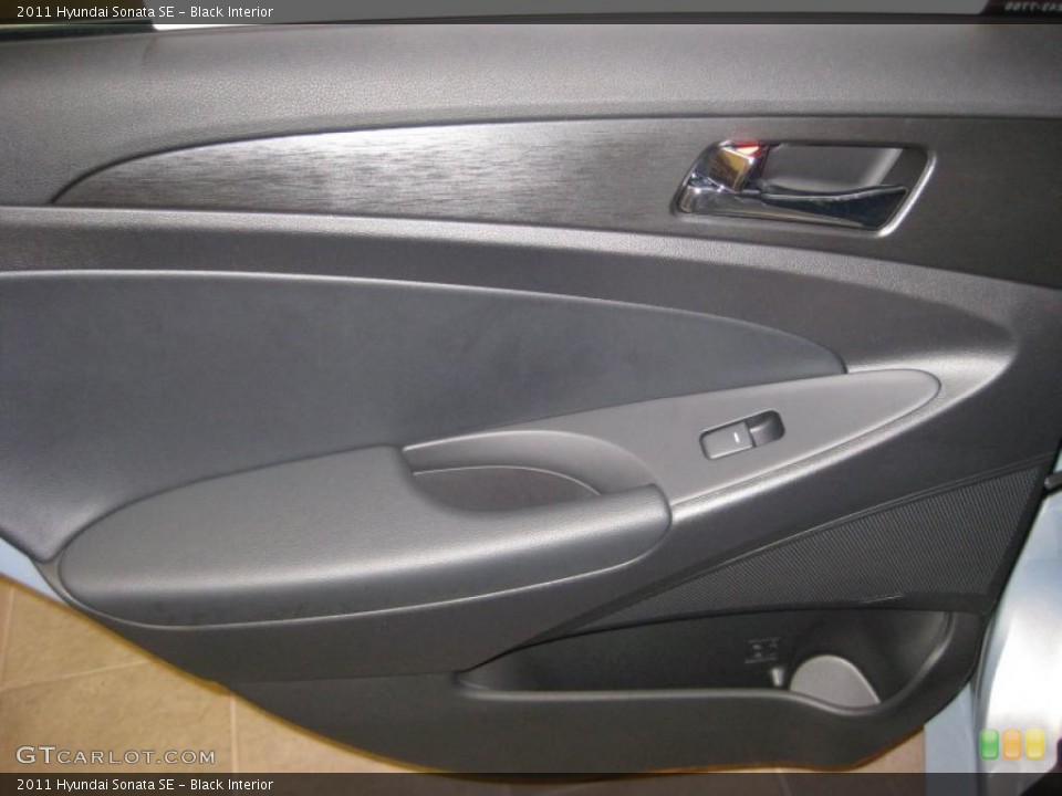 Black Interior Door Panel for the 2011 Hyundai Sonata SE #39941046