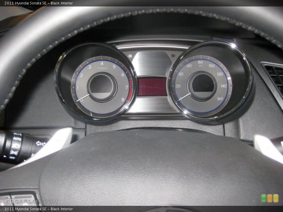 Black Interior Gauges for the 2011 Hyundai Sonata SE #39941130