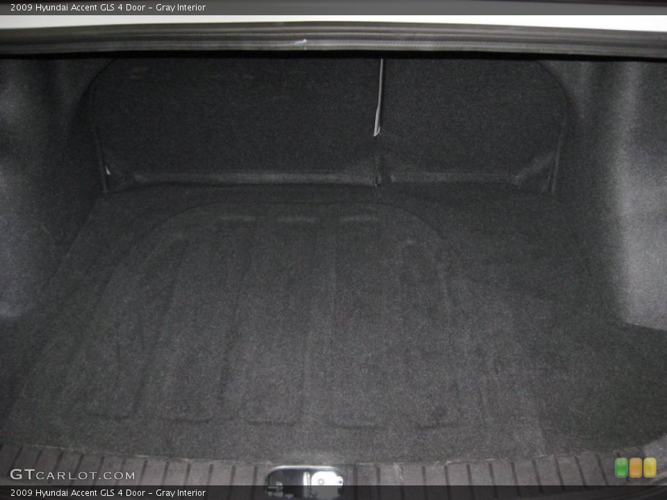 Gray Interior Trunk for the 2009 Hyundai Accent GLS 4 Door #39941411
