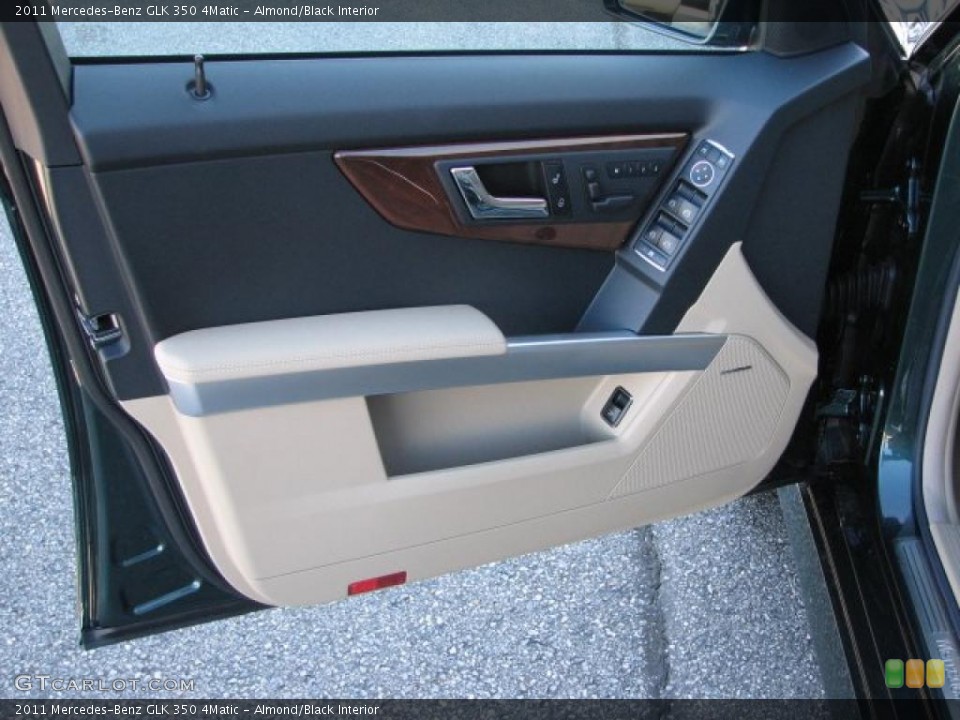 Almond/Black Interior Door Panel for the 2011 Mercedes-Benz GLK 350 4Matic #39944250