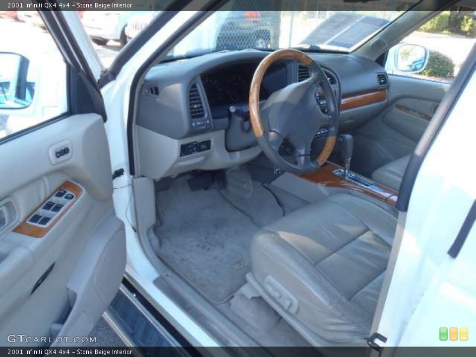 Stone Beige Interior Photo for the 2001 Infiniti QX4 4x4 #39945286