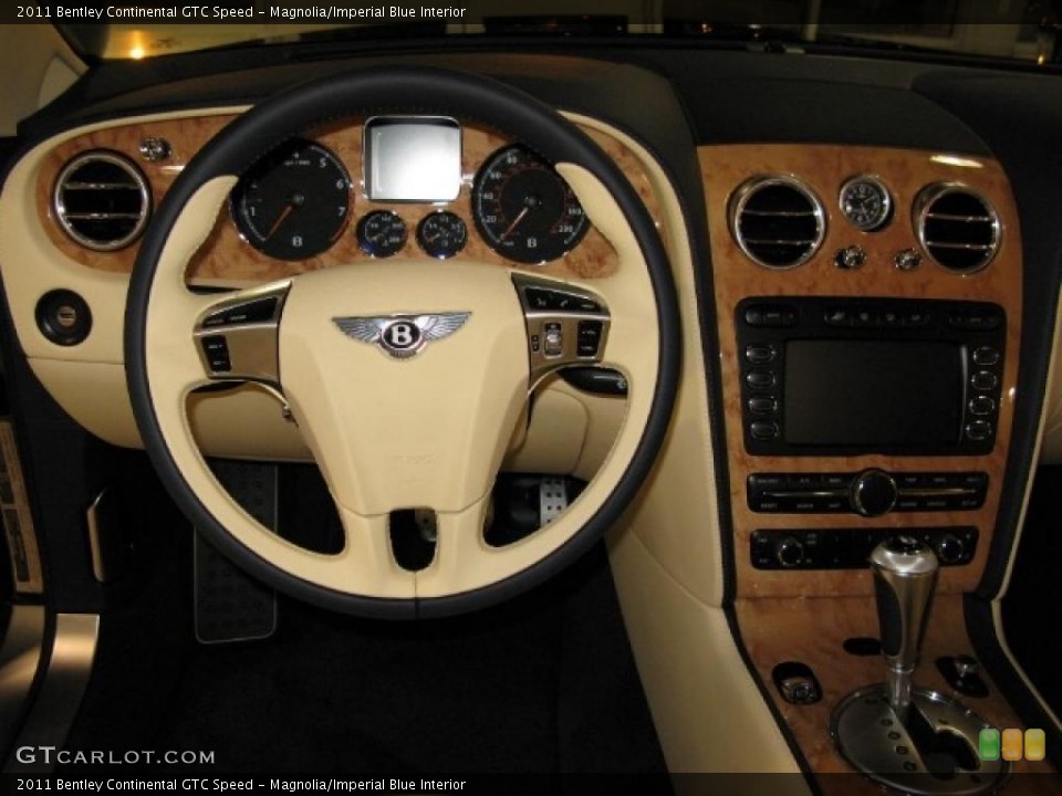 Magnolia/Imperial Blue Interior Dashboard for the 2011 Bentley Continental GTC Speed #39947282