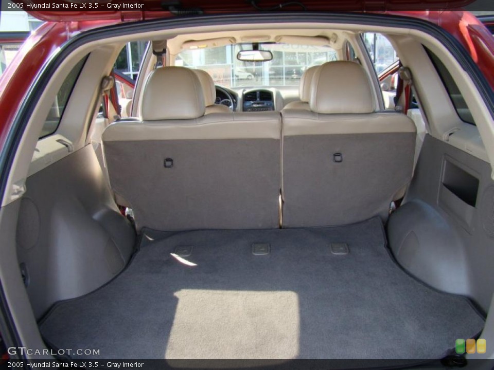 Gray Interior Trunk for the 2005 Hyundai Santa Fe LX 3.5 #39947346