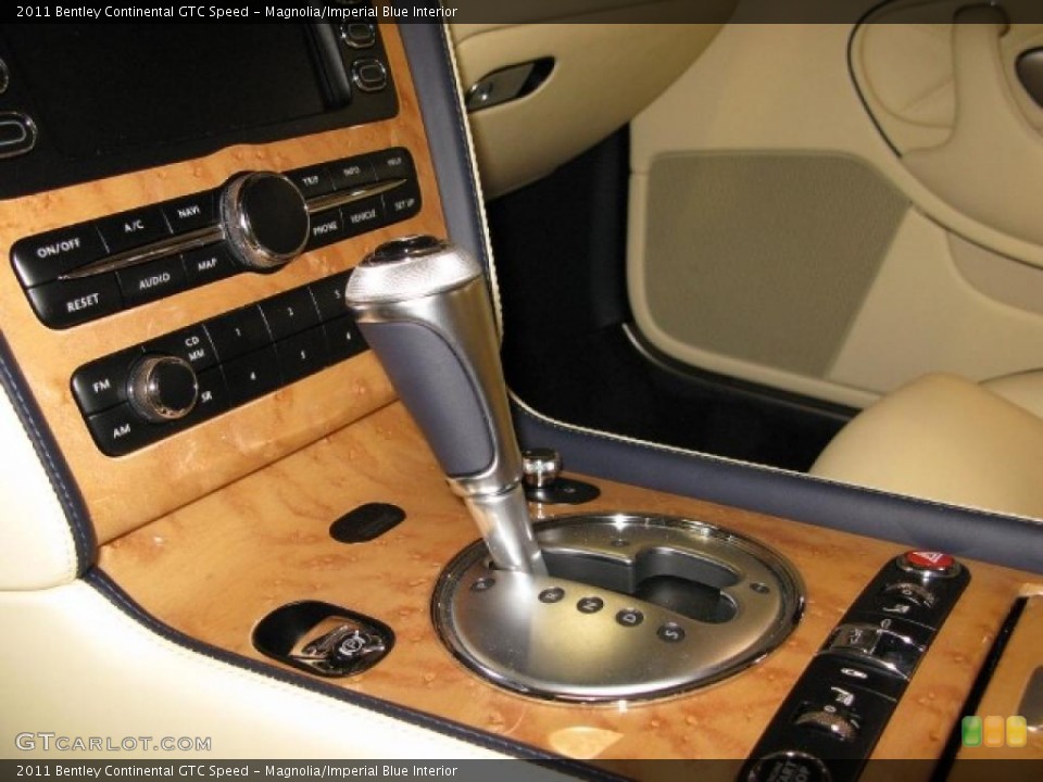 Magnolia/Imperial Blue Interior Transmission for the 2011 Bentley Continental GTC Speed #39947358