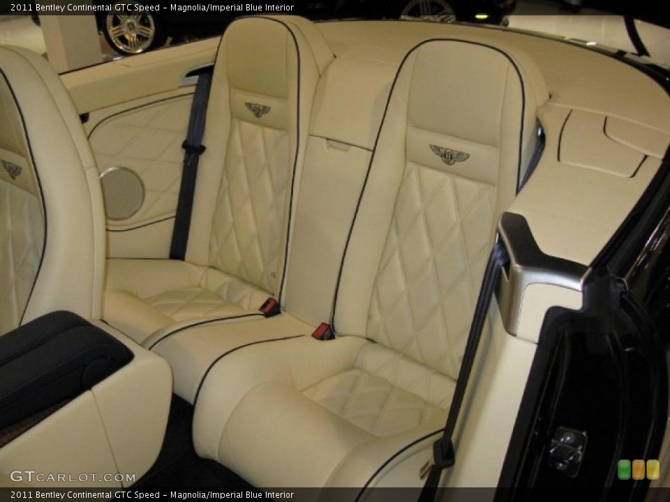 Magnolia/Imperial Blue Interior Photo for the 2011 Bentley Continental GTC Speed #39947390