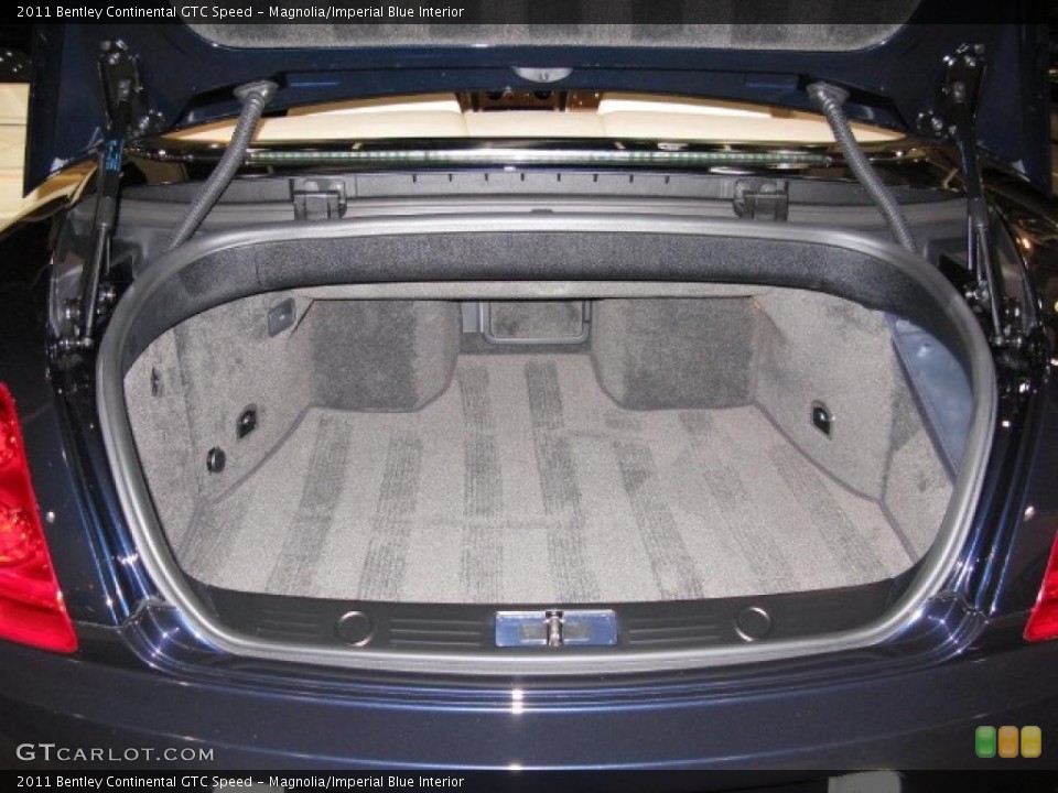 Magnolia/Imperial Blue Interior Trunk for the 2011 Bentley Continental GTC Speed #39947470