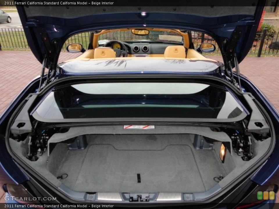 Beige Interior Trunk for the 2011 Ferrari California  #39947778