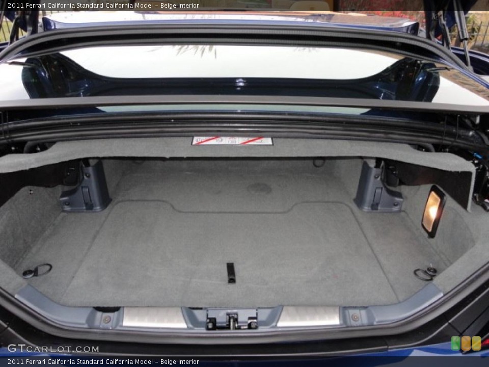Beige Interior Trunk for the 2011 Ferrari California  #39947790