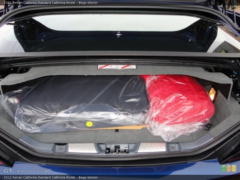 Beige Interior Trunk for the 2011 Ferrari California  #39947806