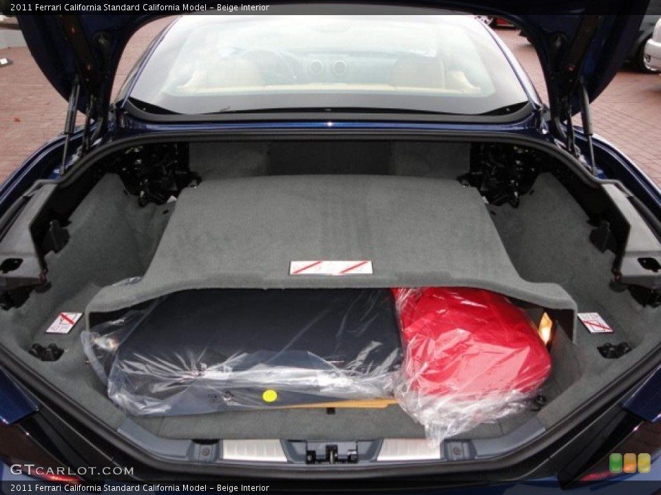 Beige Interior Trunk for the 2011 Ferrari California  #39947814