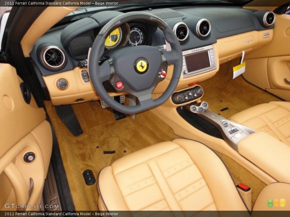Beige Interior Prime Interior for the 2011 Ferrari California  #39947874
