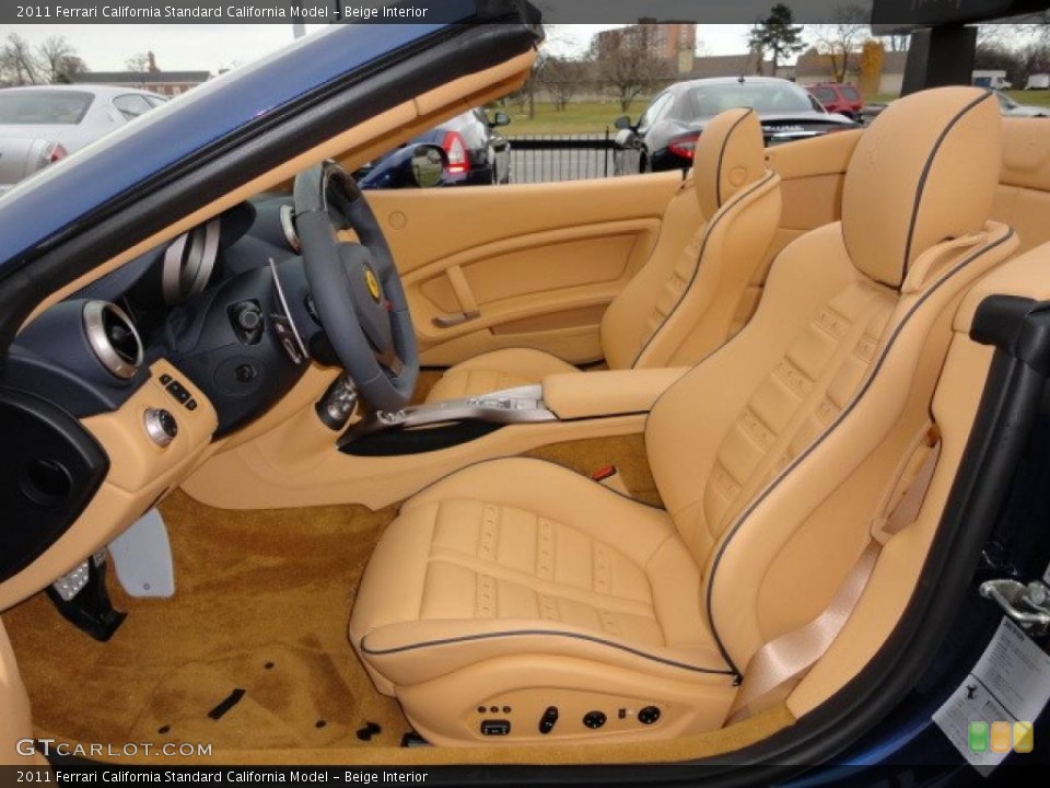 Beige Interior Photo for the 2011 Ferrari California  #39947890
