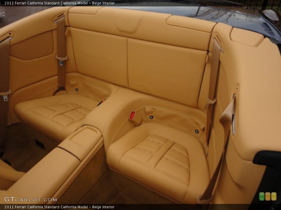 Beige Interior Photo for the 2011 Ferrari California  #39948098