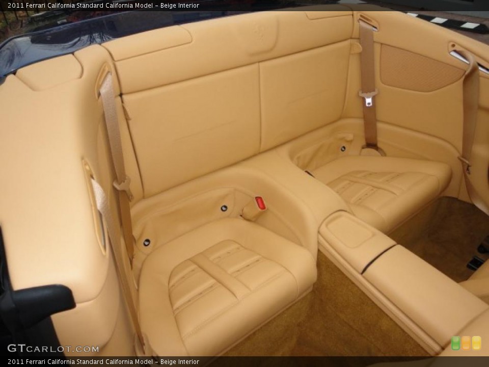 Beige Interior Photo for the 2011 Ferrari California  #39948110