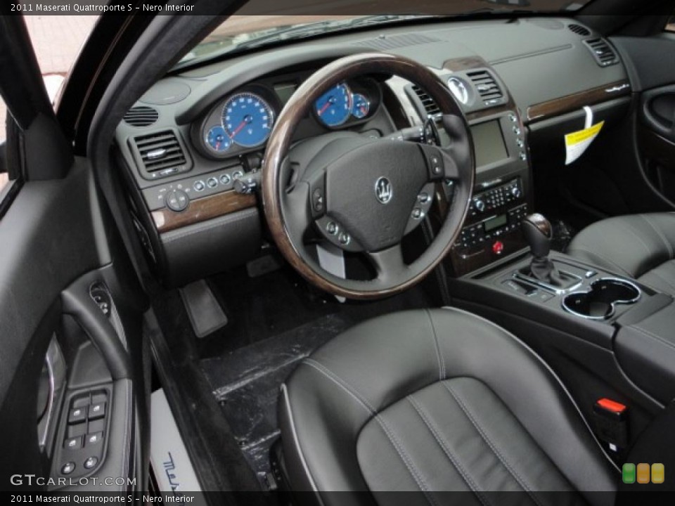 Nero Interior Prime Interior for the 2011 Maserati Quattroporte S #39948898