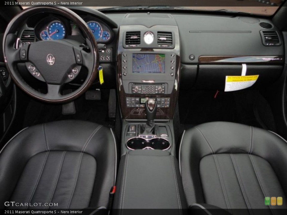 Nero Interior Prime Interior for the 2011 Maserati Quattroporte S #39948986