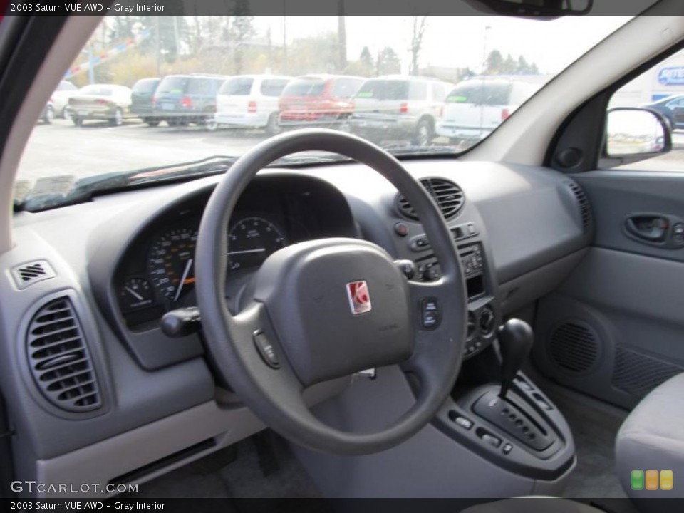 Gray Interior Photo for the 2003 Saturn VUE AWD #39952406
