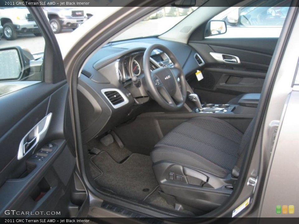 Jet Black Interior Photo for the 2011 GMC Terrain SLE AWD #39952482