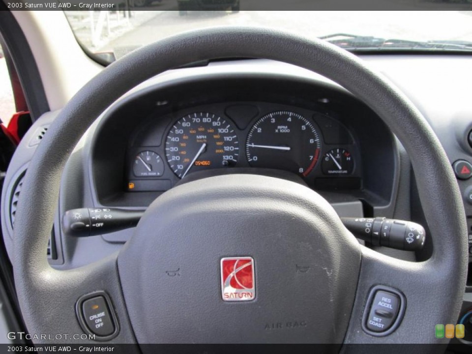 Gray Interior Gauges for the 2003 Saturn VUE AWD #39952578