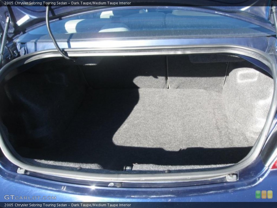 Dark Taupe/Medium Taupe Interior Trunk for the 2005 Chrysler Sebring Touring Sedan #39953566