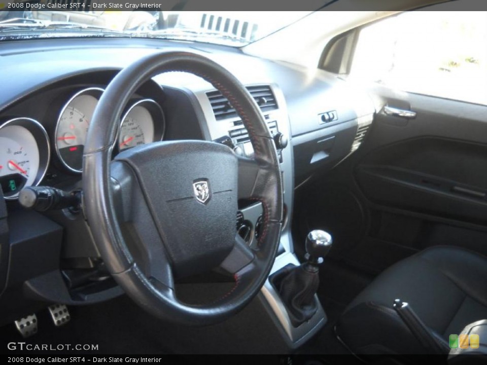 Dark Slate Gray Interior Dashboard for the 2008 Dodge Caliber SRT4 #39954046