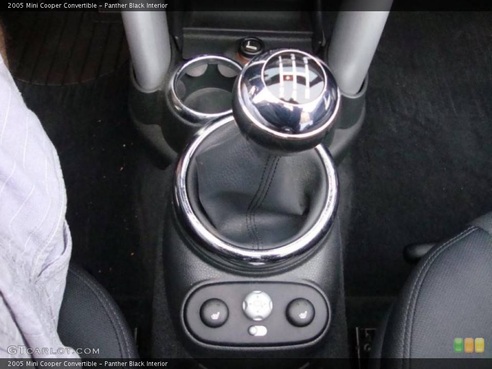 Panther Black Interior Transmission for the 2005 Mini Cooper Convertible #39959074