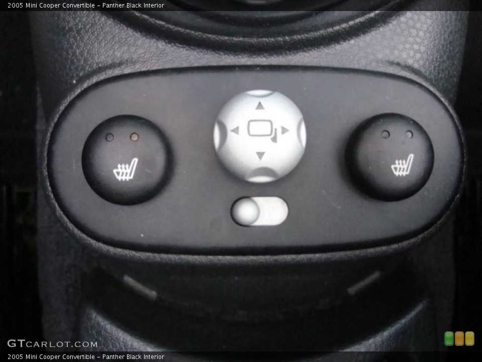 Panther Black Interior Controls for the 2005 Mini Cooper Convertible #39959094
