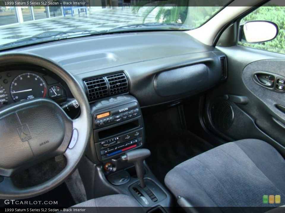 Black Interior Dashboard for the 1999 Saturn S Series SL2 Sedan #39961638