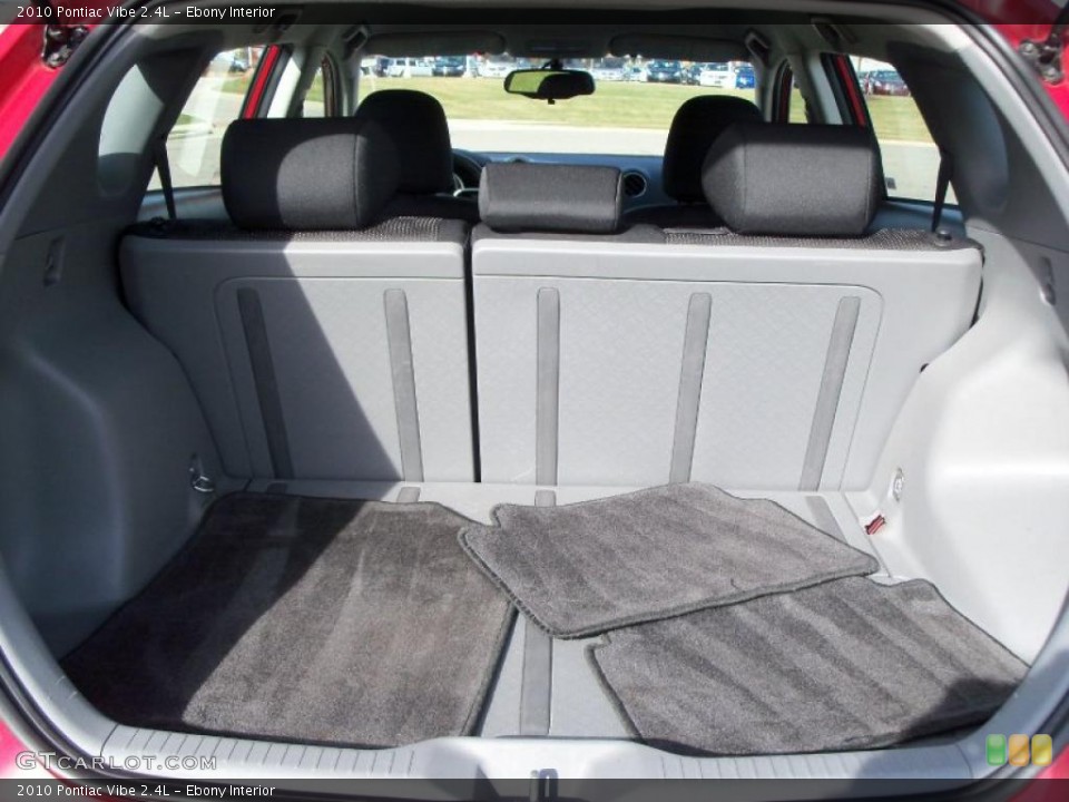 Ebony Interior Trunk for the 2010 Pontiac Vibe 2.4L #39962296