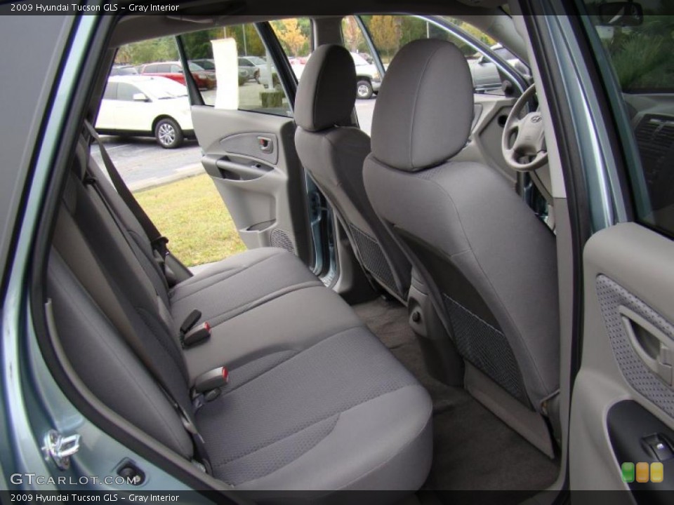 Gray Interior Photo for the 2009 Hyundai Tucson GLS #39964530