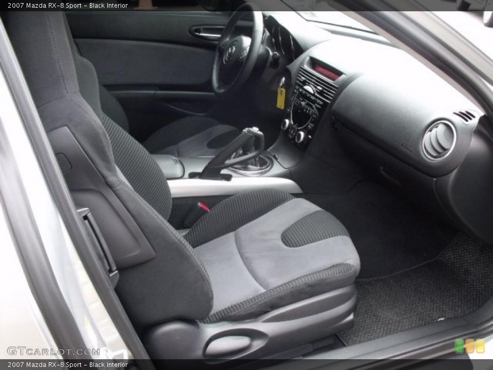 Black Interior Photo for the 2007 Mazda RX-8 Sport #39966098