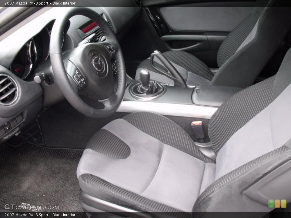 Black Interior Photo for the 2007 Mazda RX-8 Sport #39966258