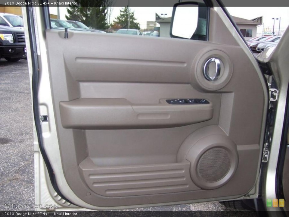 Khaki Interior Door Panel for the 2010 Dodge Nitro SE 4x4 #39966498