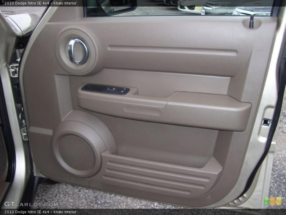 Khaki Interior Door Panel for the 2010 Dodge Nitro SE 4x4 #39966547