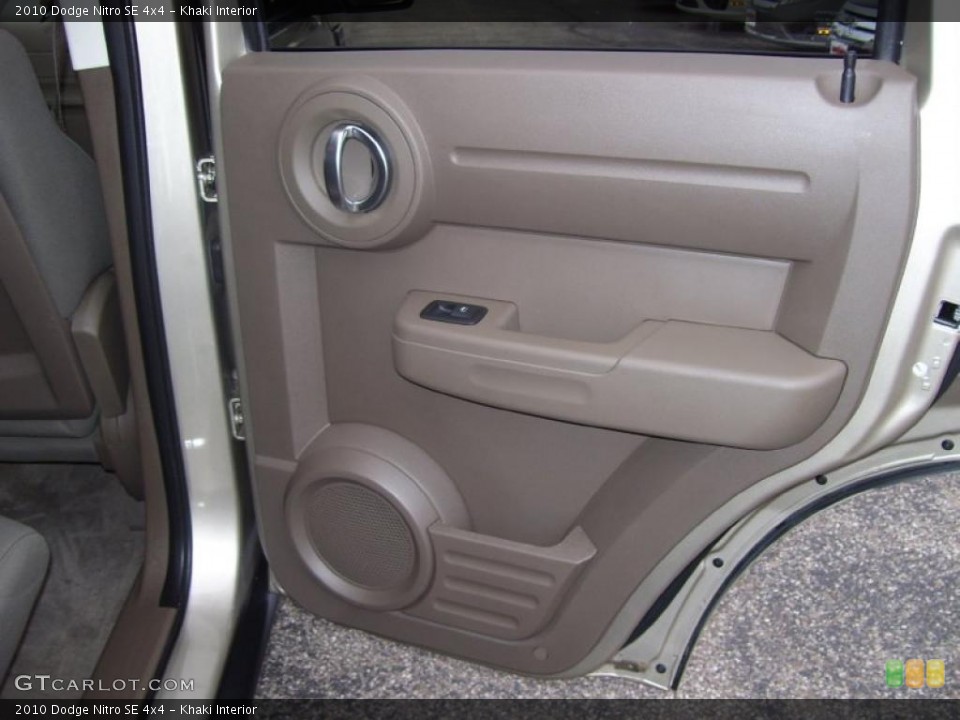 Khaki Interior Door Panel for the 2010 Dodge Nitro SE 4x4 #39966578