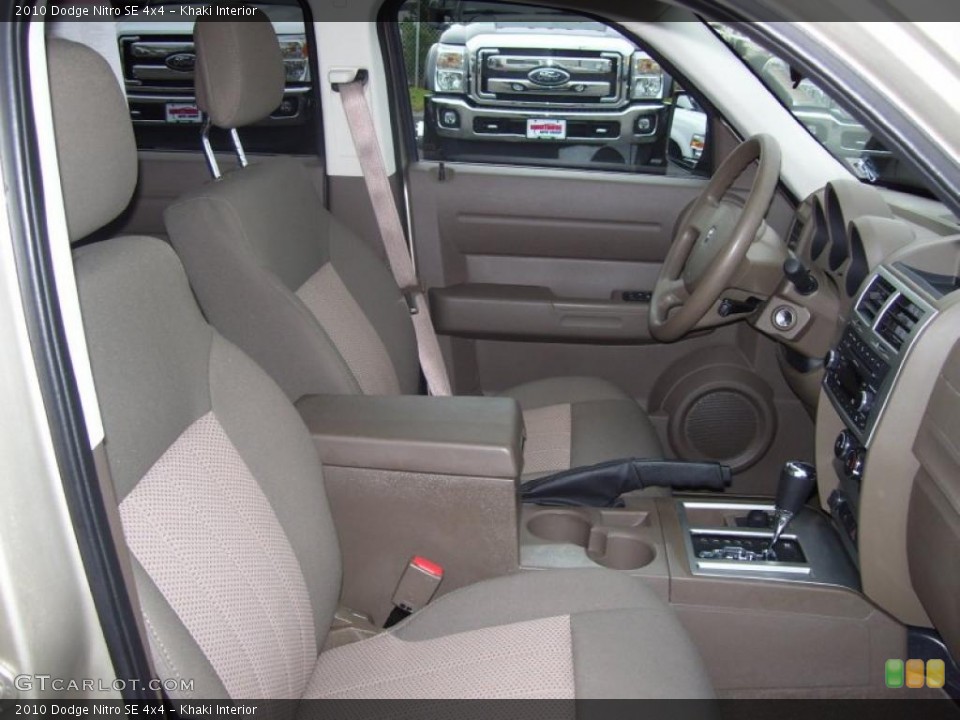 Khaki Interior Photo for the 2010 Dodge Nitro SE 4x4 #39966626