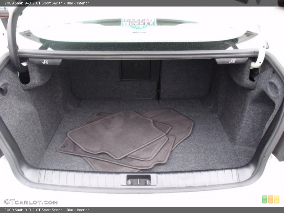 Black Interior Trunk for the 2009 Saab 9-3 2.0T Sport Sedan #39967002