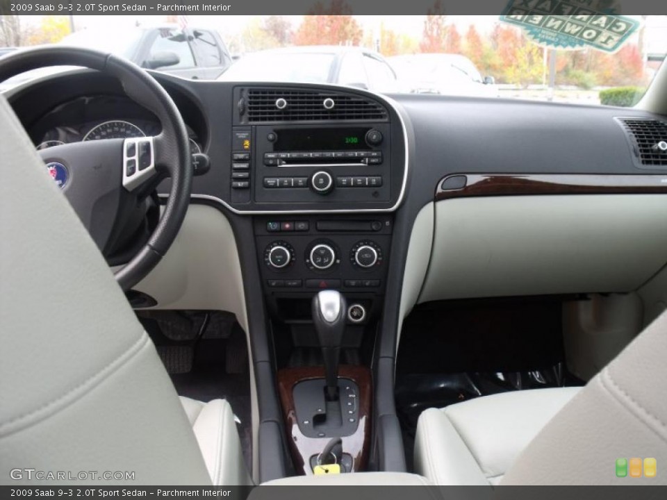 Parchment Interior Dashboard for the 2009 Saab 9-3 2.0T Sport Sedan #39967228