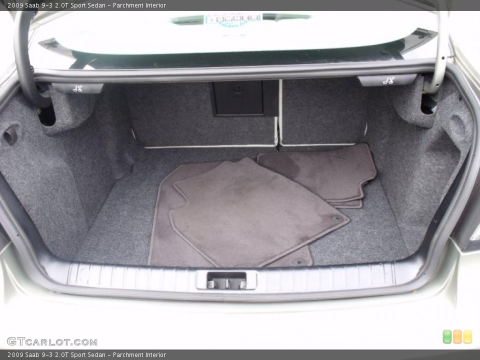 Parchment Interior Trunk for the 2009 Saab 9-3 2.0T Sport Sedan #39967316