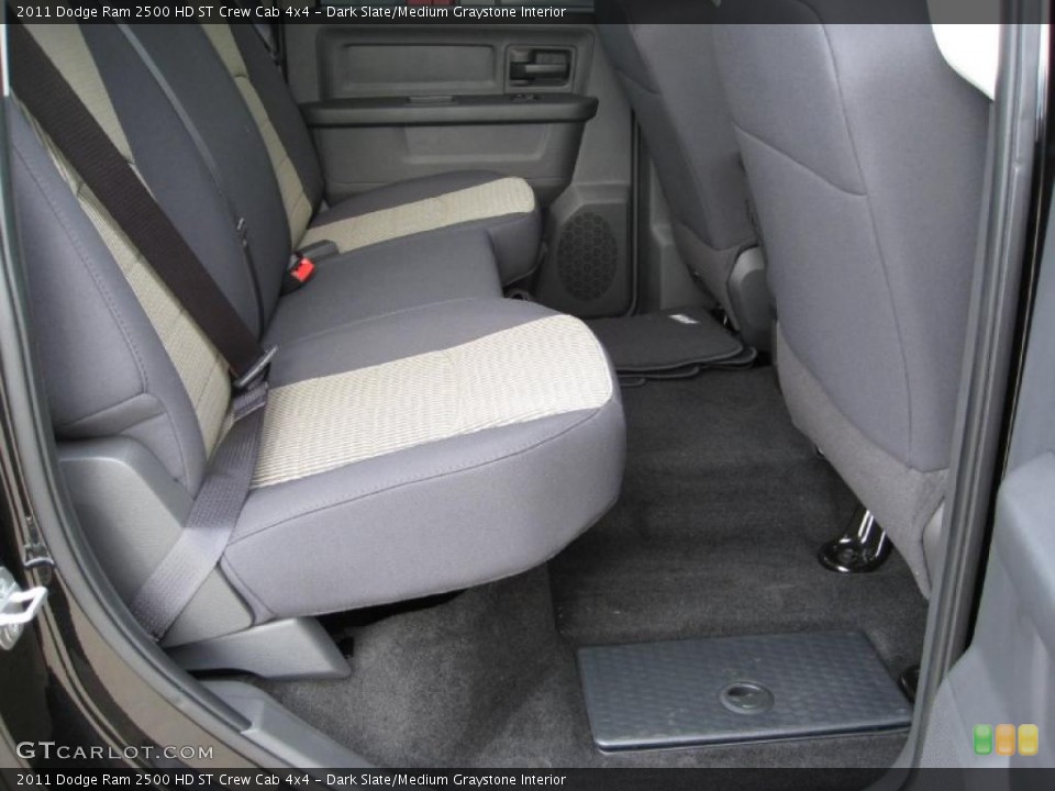 Dark Slate/Medium Graystone Interior Photo for the 2011 Dodge Ram 2500 HD ST Crew Cab 4x4 #39970408